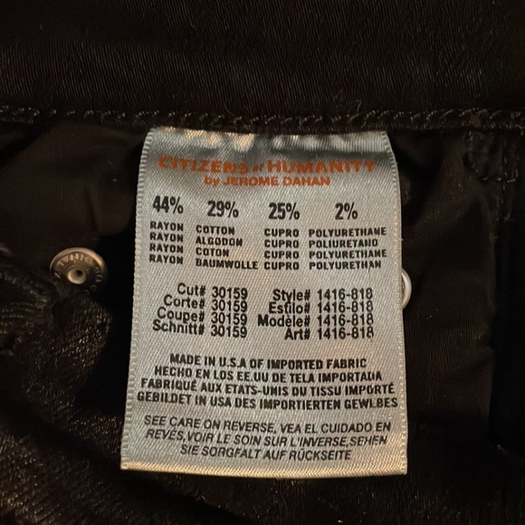 Citizens of humanity high wasted stretchy jeans - Picture 5 of 7